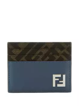 Картхолдер с логотипом FF FENDI, синий
