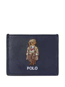 Картхолдер с логотипом POLO RALPH LAUREN, синий