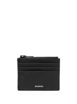 Картхолдер с логотипом SANDRO, черный