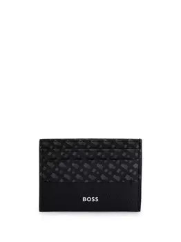 Картхолдер с монограммой Double B BOSS, черный
