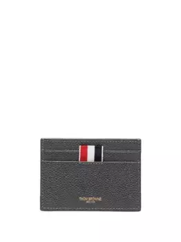 Картхолдер с полосками RWB THOM BROWNE, серый