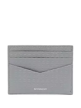 Картхолдер с тиснением 4G Givenchy, серый