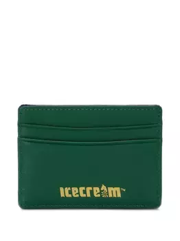 Картхолдер с узором ICECREAM, синий