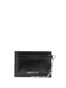 Картхолдер Sling Alexander McQueen, черный