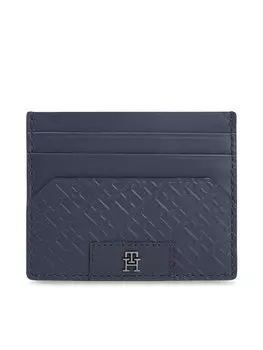 Картхолдер Th Monogram Cc Holder Tommy Hilfiger, темно-синий