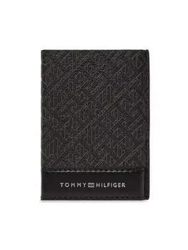 Картхолдер Tommy Hilfiger Monogram AM0AM12783, черный