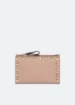 Картхолдер VALENTINO GARAVANI Rockstud coin purse, розовый