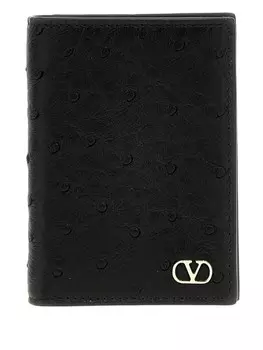 Картхолдер Valentino Garavani с логотипом VLogo, черный