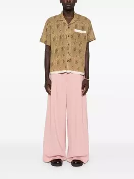 Kartik Research рубашка с графичным принтом, нейтральный цвет