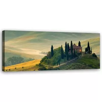 Картина арт-принт KUNSTLOFT Tuscany Sunlit Serenity, зеленый