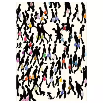 Картина Ikea Pjatteryd Focused People, 50х70 см