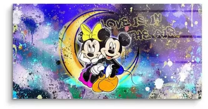 Картина из акрилового стекла ArtMind Love is in the air, многоцветный