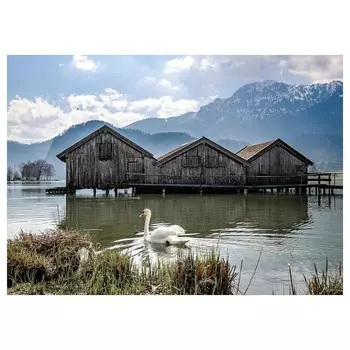 Картина, Кохельзее, Германия, 70х50 см ,мультиколор, KATEBO IKEA