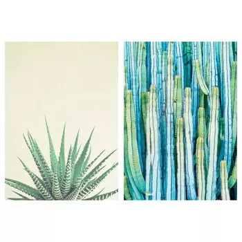 Картина, колючая зеленая, 50х70 см ,бирюзовый, BILD IKEA