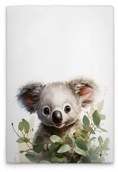 Картина на холсте A.S. Cration Baby Koala цвет weissgrngrauschwarz