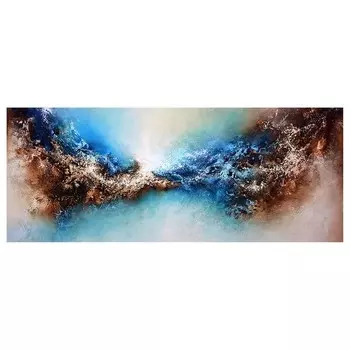 Картина на холсте A.S. Cration Blended цвет blau/braun