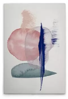 Картина на холсте A.S. Cration Connection цвет buntweiss