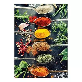 Картина на холсте A.S. Cration Gewrze цвет mehrfarbig/rot