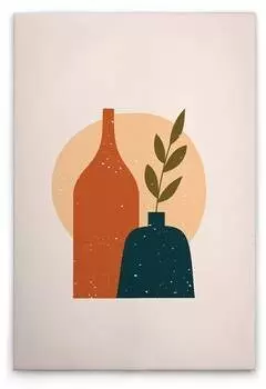 Картина на холсте A.S. Cration Pottery 2 цвет cremebuntgraubeigegrn