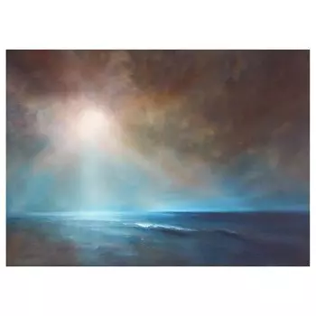 Картина на холсте A.S. Cration Power Quiet, синий