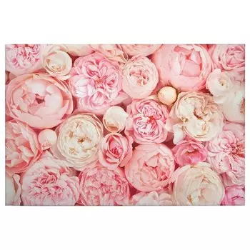 Картина на холсте A.S. Cration Rosen Floral, розовый