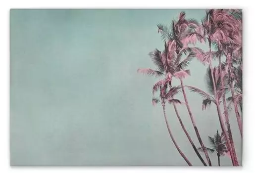 Картина на холсте A.S. Cration Tropical Breeze цвет blaurosagrau
