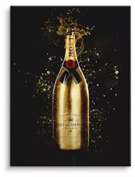 Картина на холсте ArtMind Golden pearl I, многоцветный