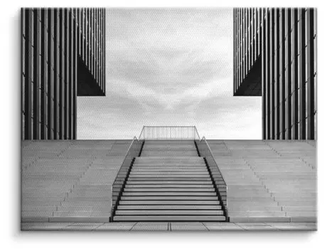 Картина на холсте ArtMind Medienhafen, многоцветный