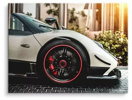 Картина на холсте ArtMind Pagani - Zonda Cinque, многоцветный