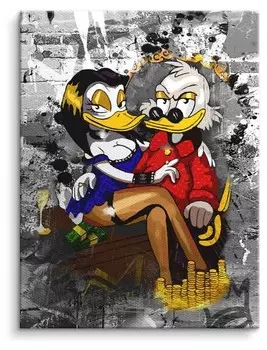 Картина на холсте ArtMind The real Boss, многоцветный