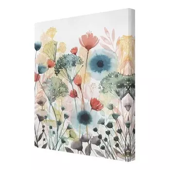 Картина на холсте Bilderwelten Wildblumen im Sommer III