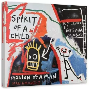 Картина на холсте Feeby Bunt Pop-Art, красочный