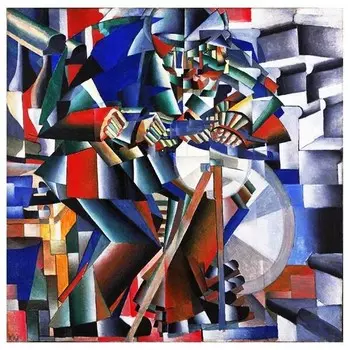 Картина на холсте LegendArte Der Messerschleifer, многоцветный