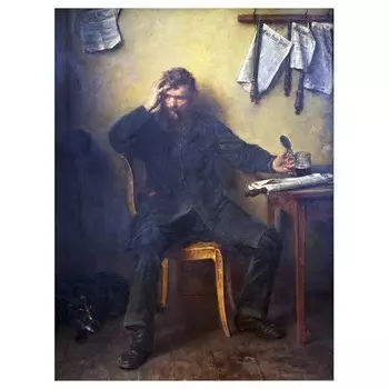 Картина на холсте LegendArte Der Unmut, многоцветный