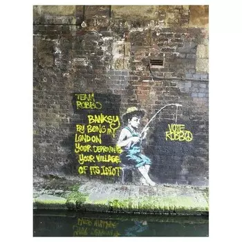 Картина на холсте LegendArte Fisherman, многоцветный