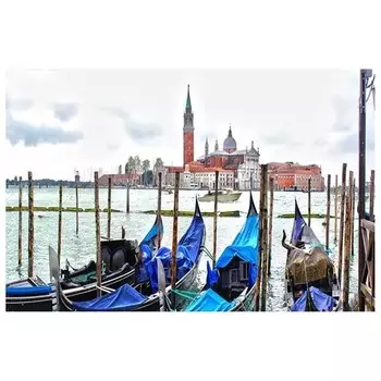 Картина на холсте LegendArte Gondeln, многоцветный