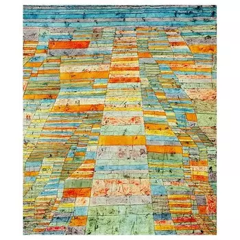 Картина на холсте LegendArte Haupt und Nebenwege, многоцветный