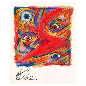 Картина на холсте LegendArte Lust, многоцветный