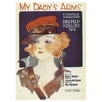 Картина на холсте LegendArte My Baby's Arms, многоцветный