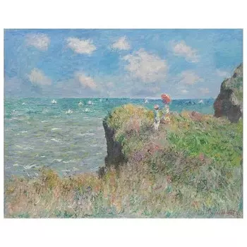 Картина на холсте LegendArte Spaziergang ber Die Felsen, многоцветный