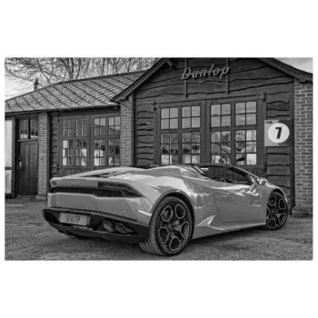 Картина на холсте LegendArte Sportautos No. 10, серый