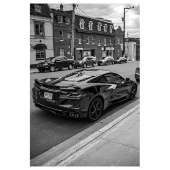 Картина на холсте LegendArte Sportautos No. 8, серый