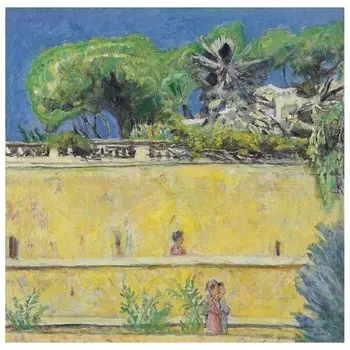 Картина на холсте LegendArte Terrasse Dans Le Midi, многоцветный