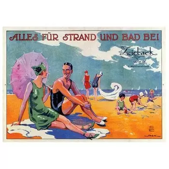 Картина на холсте LegendArte Zwiebach, многоцветный