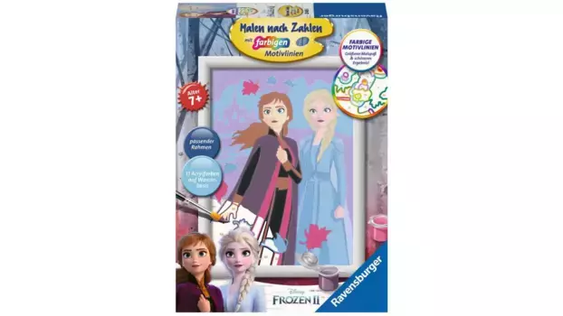 Картина по номерам холодное сердце сестринская любовь Ravensburger Beschftigung