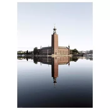 Картина, ратуша, Стокгольм, 50х70 см ,мультиколор, BILD IKEA