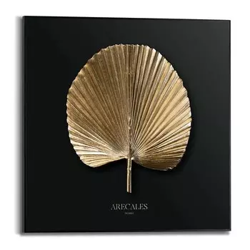 Картина с рамкой Reinders Areca Gold, золотой