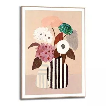 Картина с рамкой Reinders Natural Setting, коричневый