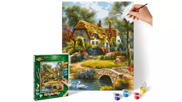 Картина Schipper по номерам Группа мотивов Классика / Животные Древнеанглийская деревенская живопись по номерам