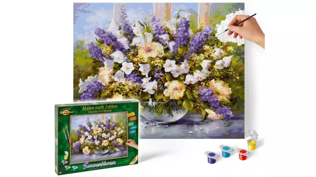 Картина Schipper по номерам Motif Group Premium Летние цветы